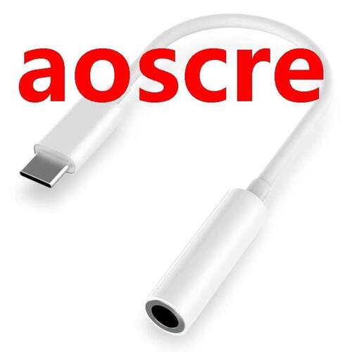 2-In-1 Digital Audio Adapter Cable Typec to .5mm Audio Cabl