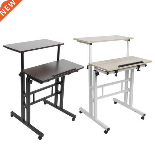 60cm Adjustable Height Stand Up Laptop Desk Computer Standin