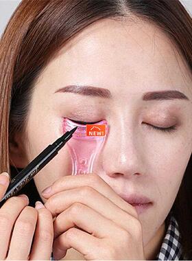 1 Pc Blue Pink Eyeliner Model Makeup Eye Helper Device Tool