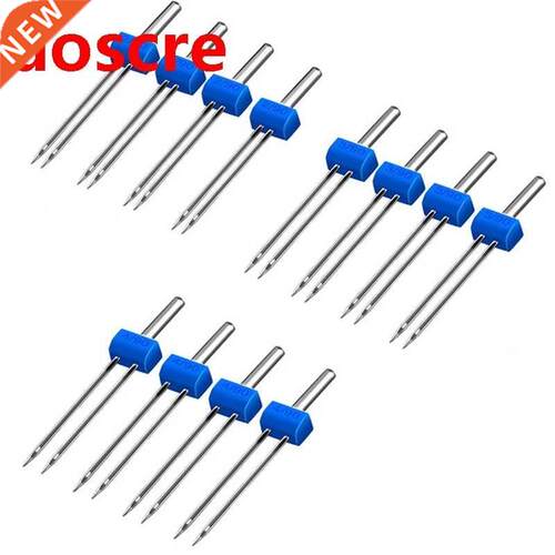24PCS/ Set Twin Needles Durable Double Twin with Box Multif