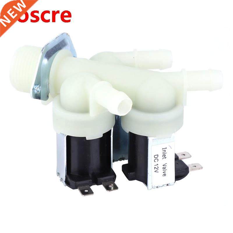 G3/4 DC12V Electric Solenoid Valve Plastic Noral Closed 1