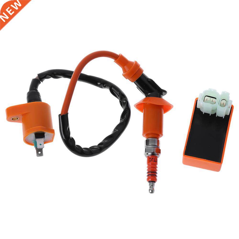 1Set New Racing Per适用于mance CDI+ Ignition Coil + Spark P