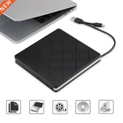 Type c+USB3.0 Desktop Computer External Optical Drive Laptop