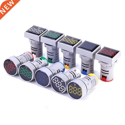 22MM Protective Film AC20-500V Voltmeter Square&Round Pa