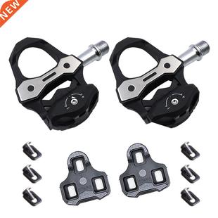 Road Bike Bicycle Carbon Fiber Cycling Anti-slip Pedals Clea