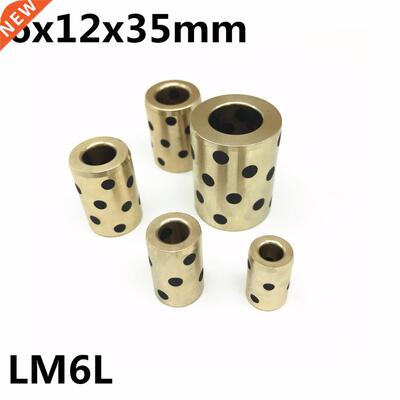 6x12x35 mm linear graphite copper set bearing copper bushing