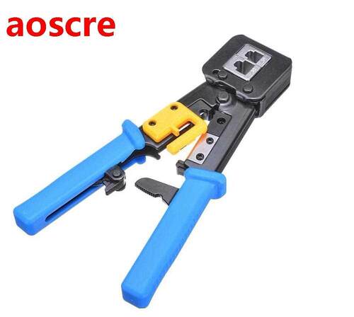 1pc RJ45 Crimping Tool ez rj45 Crimper Hand Network Tool Kit