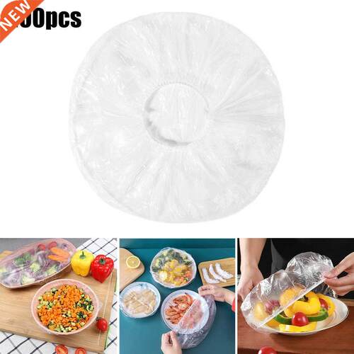 100Pcs Dustproof Disposable Bowl Cover Food Fresh Keeping Va