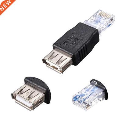 3PC USB to RJ45 Adapter USB A Female to Ethernet RJ45 Male R