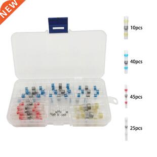 120pcs Solder Seal Wire Connectors Kit, Heat Shrink Butt Con