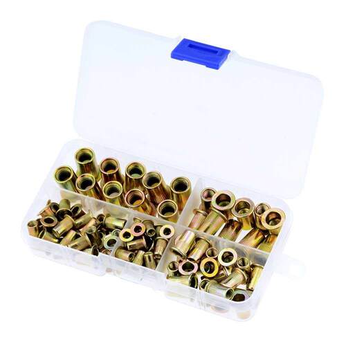 100PCS/Box Carbon Steel Rivet Nuts Carbon Steel M M4 M5 M8