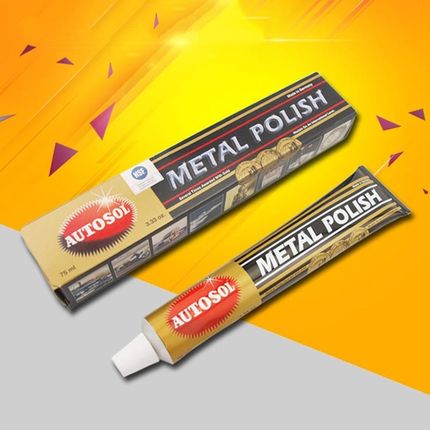 75ml Metal Polish Cream Solve Paste Rust Remover Chrome Knif