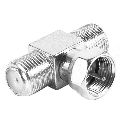 F Type Male to Double Female m/f Joiner Adapters for Antenna