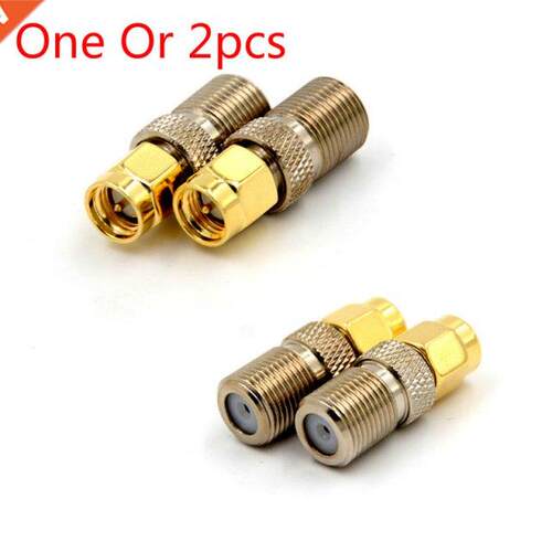 One Or 2pcs F Type Female Jack To SMA Male Plug Straight RF