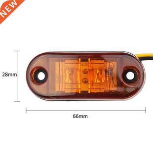 10PCS 12V 24V LED Side Marker Lights Parking lights Warning