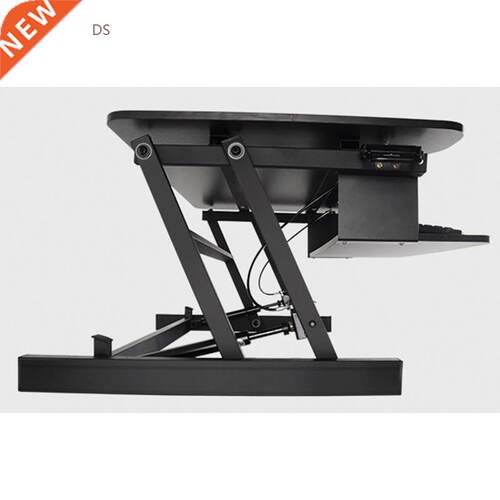 Easyp Computer Desk with Handle Sit Stand Desk Riser Foldabl