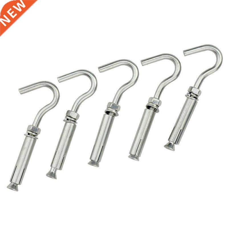 Pack of 5 M6 304 Expansion Screw Open Cup Hook Archor Bolts