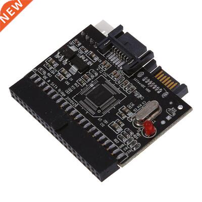 Bidirectional SATA Serial ATA To IDE Converter Adaptor Red B