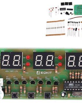 C51 Digital Electronic Clock Suite DIY Kits Six 6 Bits Elect