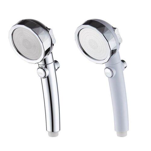 2 Pcs Shower Head High Pressure Rain Bath Showers Adjustable