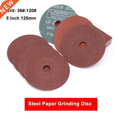 5 Inch 125mm Steel Grinding Pads Angle Sandpaper Pishing D