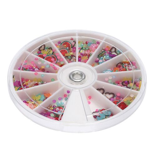 Nail Decorations Tips Beauty 3D Glitters Rhinestones Nail Ar