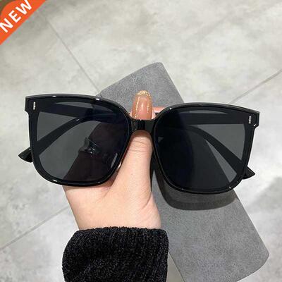 Classs Vntage Square Sunglasses Women Overszed Sunglass W