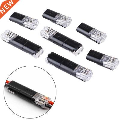 10pcs 2p Spring Connector Wire With No Welding No Screws Qui