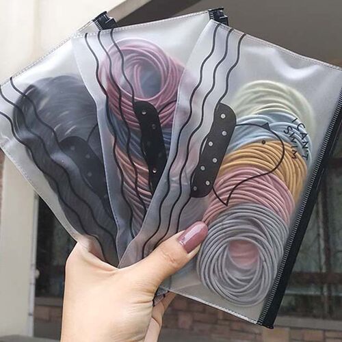 100pcs/bag 5CM Hair Accessories Women Rubber Bands Scrunchie