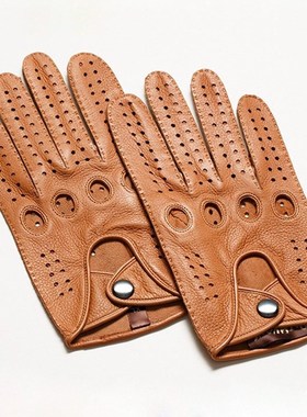 New Arrival Luxury Mens Genuine Leather Gloves Sheepskin