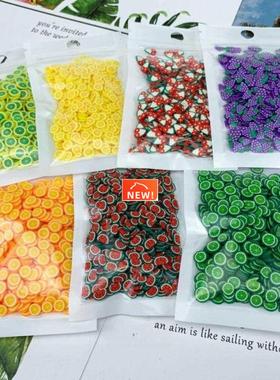 Lip Gloss Decor Lipstick Base Gel Fruit Slices Filler