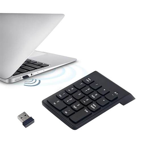 Numeric Keyboard 2.4GHz Wireless Numpad Keypad 18Key Digital