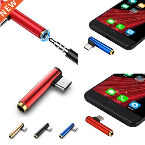 Aluminium Alloy USB Type C Male To .5mm Jack Female Earpho