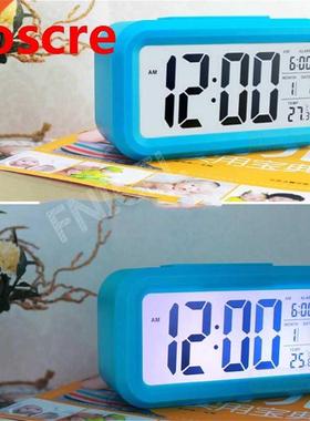 LED Digital Backlight Display Desk Alarm Clock Thermometer C