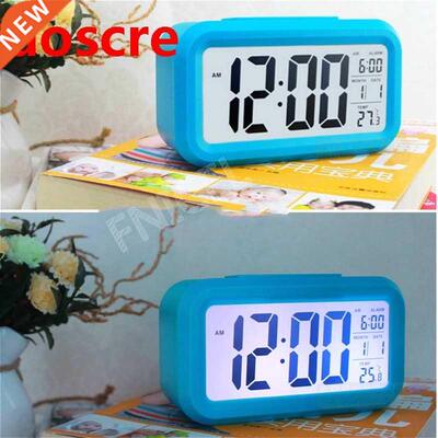 LED Digital Backlight Display Desk Alarm Clock Thermometer C