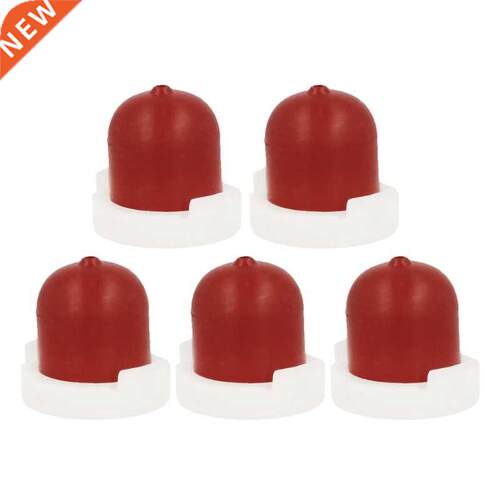 High Quality 5 Pcs Primer Bulb Red Color Push Button Fits