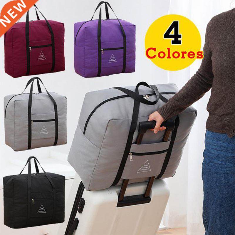 Large capacity hand luggage bag Folding travel bag clothing图片