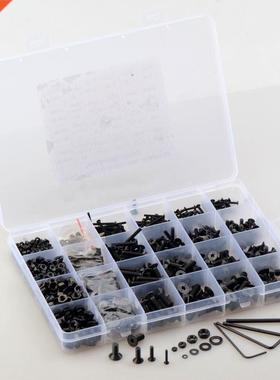 220pcs Hexagon Socket Countersunk Head Screw Set M2 M M4 M5