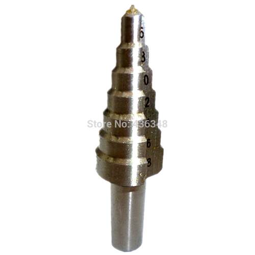 6mm-18mm 7 Holes Cone Drill HSS Bit Hole Cutter Reamer Stepp
