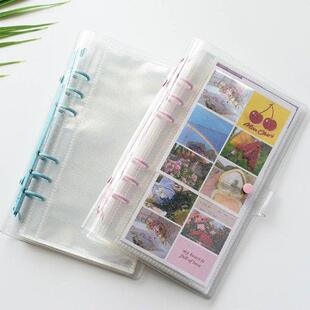 Photo Album Portable Solid Color Picture Storage Case Weddin