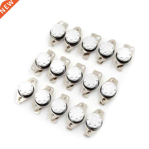 2pcs KSD01 250V 10A Normally Closed NC Thermostat Temperatu