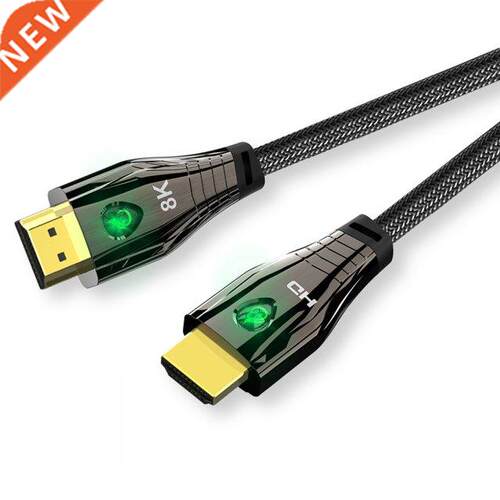 High Speed 8k 60hz Hdmi-compatible 2.1 Cable 48gbps Hd 3d Au
