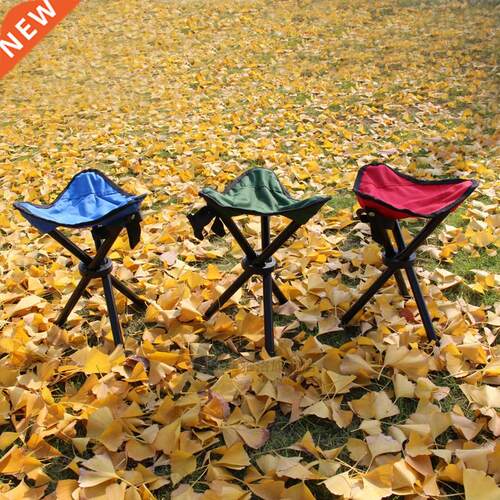 Outdoor folding chair mini camp stool portable fishing beach