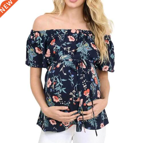 Women Mom Pregnant clothes ropa de mujer shrt maternty Ba