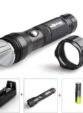 skywolfeye 500LM 18650  modes Rechargeable flashlight led