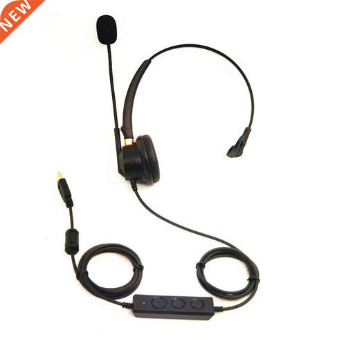 Headset With Noise-Cancelling Microphone Operator Headset Ph