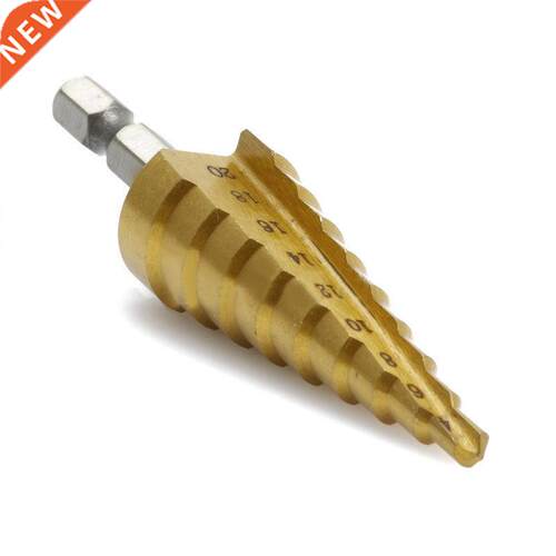 1pc New HSS Step Cone Drill Bit Set Titanium Coated Hole Cut