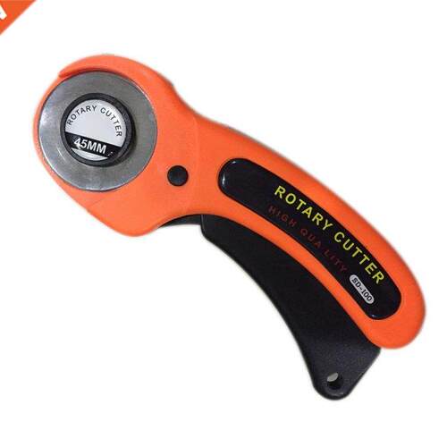 45mm Blades Manual Rotary Fabric Cutter Craft Cloth Leather