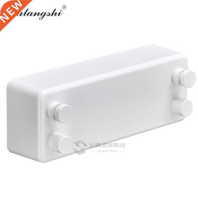 Clothes Line Dryer Bathroom Accessories Drying Rack White/Bl