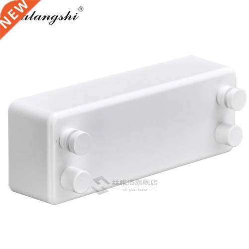 Clothes Line Dryer Bathroom Accessories Drying Rack White/Bl